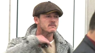 Beauty And The Beast Star Luke Evans At LAX