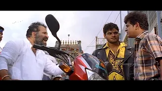 Rowdy Hit Shivarajkumar In Public | Ashoka Kannada Movie Scenes | Srinivas Murthy