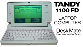 The Ultimate Notebook PC of 1989 - Tandy 1100FD