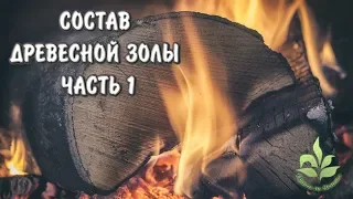 Состав древесной золы часть 1