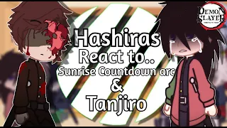 Hashiras react to Sunrise Countdown arc || Tanjiro Manga Spoilers || Demon Slayer