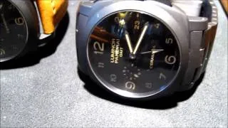 Panerai Ceramica models, PAM 441 and the 438 Tuttonero