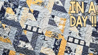 Tail Feathers | Jelly Roll Quilt Pattern | Country Classics