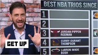 Greeny has issue with Bulls' trio of Jordan, Pippen & Rodman being ranked 3rd best | Get Up