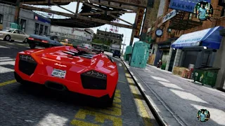 GTA 4 Ultra Realistic  Excellent ENB V3  Graphic Mod + Real Life Car Gameplay