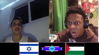 Ishowspeed fight for Palestine with Israeli citizen on Omegle