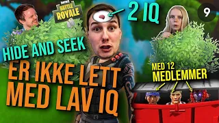 UMULIG MED FISKEHJERNE *2 IQ*😂 (og Sondre bare pranker!) - Hide and Seek med Rob, Thale og Medlemmer