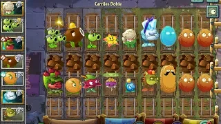 Plants Vs Zombies 2 14 Plantas en Carriles Dobles