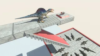 Killer Crocodiles | Broken Bridge Trap - Animal Revolt Battle Simulator