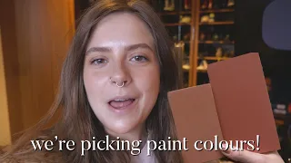 PICKING PAINT COLOURS + MARCH TBR