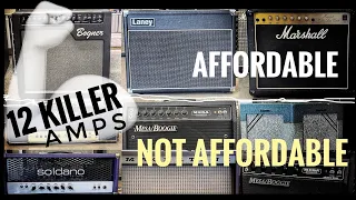 12 Amazing Guitar Amps - Some More AFFORDABLE than others!