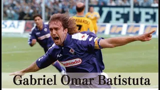 【SUCCER SUPER PRAY】Gabriel Omar Batistuta's dynamic goals.バティストゥータ、豪快ゴール#football #argentine