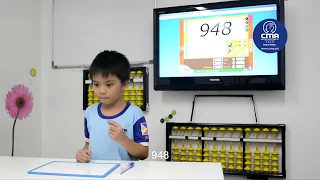 Dylan solving big numbers using Mental Arithmetic // CMA Philippines
