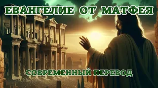 ЕВАНГЕЛИЕ ОТ МАТФЕЯ. СОВРЕМЕННЫЙ ПЕРЕВОД. #библия #аудиокнига #аудиобиблия #новыйзавет #иисусхристос