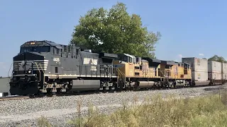 3 Trains With DPU, Railroad Shoo-Fly Update, New Railroad Crossing & Fast Trains In Walton Kentucky!