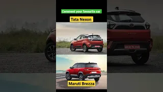 Tata Nexon vs Maruti Brezza comparison ❤️ Nexon vs Brezza #nexon2023 #viralvideo  #brezza2023