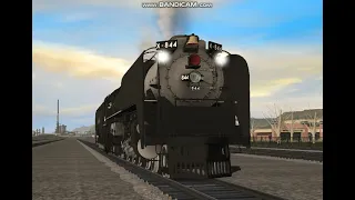 Union pacific 844 whistle remastered