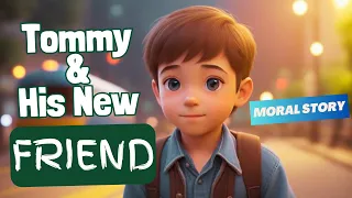 Tommy & His New Friend | English Stories for Kids!! #moralstories #bedtimestories #kidslearning