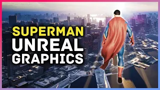 Superman Open World Demo?! Unreal Engine 5 Tech Preview