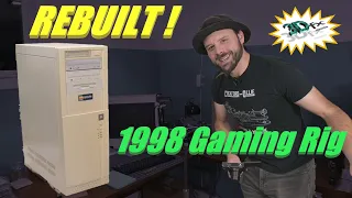 I Rebuild my 1998 Gaming Rig, Pentium Pro and Voodoo 2.