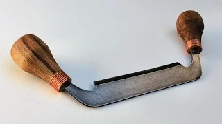Making A Draw Knife From An Old Diamond Blade