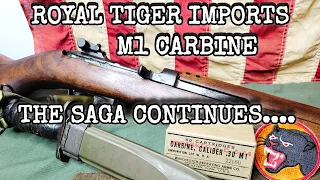 R.T.I. M1 Carbine unboxing (James River Armory Restored)