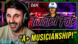 MUSIC DIRECTOR REACTS | DEN VS JordoX | Twisted Fate | #bbu22 Semi Final