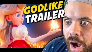 REACTING TO THE NEW MARIO MOVIE TRAILER (Peach & DK Revealed!)