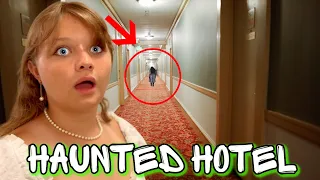 We SPENT the NIGHT inside a HAUNTED HOTEL ALONE and YOU WON'T BELIEVE WHAT HAPPENED!