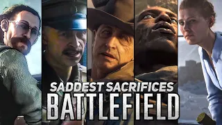 THE MOST SADDEST/HEROIC SACRIFICES MOMENTS in BATTLEFIELD SERIES