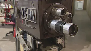 A 300 mile journey: One of WGN's original cameras back home