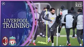 Henderson, Jota & Thiago missing | Open Training | AC Milan vs Liverpool  Champions League