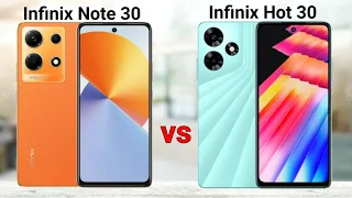 Infinix Note 30 vs Infinix Hot 30