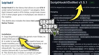 Install ScriptHook V & ScriptHook V .NET (2022)|| GTA 5 MODS 2022