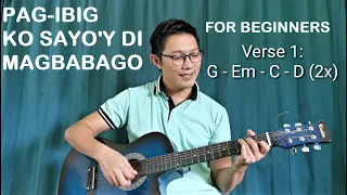 Paano Matutong Mag-Gitara | Pag-ibig Ko Sayo'y Di Magbabago