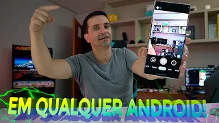 ATUALIZOU! Nova GCAM 9 (CÂMERA da  GOOGLE) no ANDROID! Como INSTALAR a GCAM em QUALQUER CELULAR!