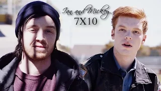 ian & mickey (7x10) | falling around you