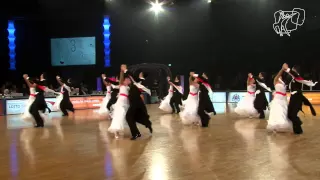 TK TS Krok Hradoc Kralove, CZE | 2014 World Formation Standard | DanceSport Total