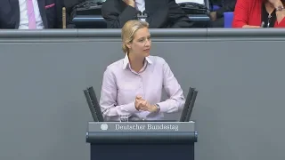 Bundestagsdebatte: Wolfgang Schäuble rügt Alice Weidel bei Generaldebatte im Bundestag