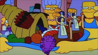 Bart Ruins Thanksgiving - The Simpsons