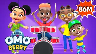 OmoBerry Musical Jam 🎶 | Original Nursery Rhymes + Kids Songs | OmoBerry