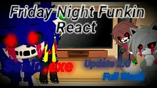 Friday Night funkin React Sonic.exe Mod Update 2.0 || Full Week ||  (More Collab + ) || •TheRanitor•