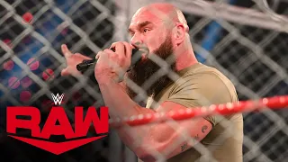 Braun Strowman’s warning for Shane McMahon inside the Steel Cage: Raw, Apr. 5, 2021