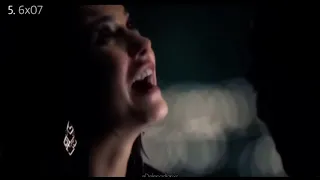 Delena rain kiss