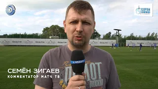 Матч ТВ на сборах ФК Оренбург