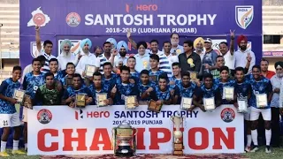 Punjab vs Services - Goal (1-0) & Highlights | Santosh Trophy | Final 2019
