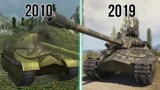 WORLD OF TANKS ЭВОЛЮЦИЯ ГРАФИКИ И ВАЖНЫЕ ПАТЧИ 2010-2019