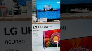 LG 4K UHD LED LCD TV 86” Costco