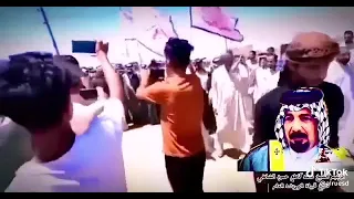 استعراض امارة بني لام بحضور الشيخ سعد كاطع زعيم عشائر الرويشد بني لام ومشايخ بني لام كافة ..