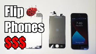 How to MAKE MONEY fixing Phones- Flipping cell phones